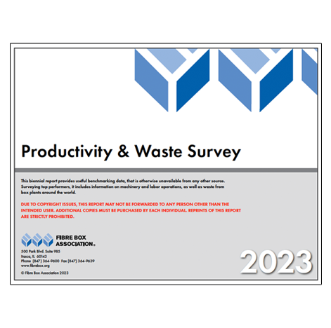 Productivity and Waste Survey (2023) - TAPPI and AICC Members