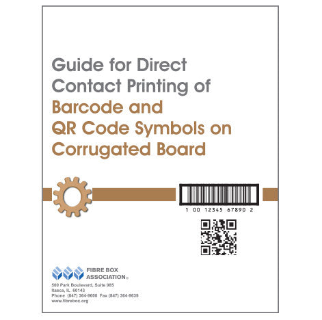 Guide for Direct Contact Printing of Barcode and QR Code Symbols on Corrugated Board
