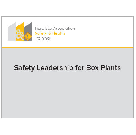 Safety Training - Safety Leadership for Box Plants