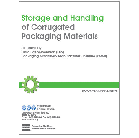Storage and Handling of Corrugated Packaging Materials (PMMI B155-TR2.3-2018)